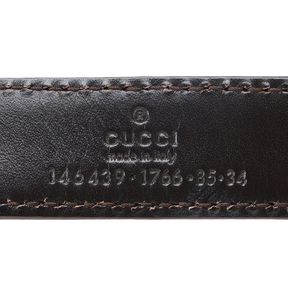 GUCCI Leather Belt - Picture 5 of 9